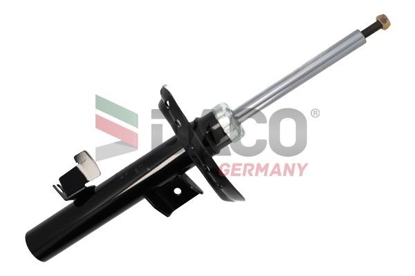 DACO Germany 451007L Shock absorber Front Axle Left, Gas Pressure, Twin-Tube, Suspension Strut, Top pin