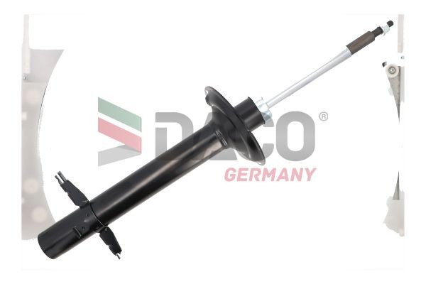 DACO Germany 451961 Shock absorber Front Axle, Gas Pressure, Twin-Tube, Suspension Strut, Top pin