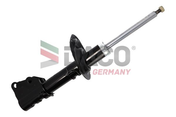 DACO Germany 453009 Shock absorber Front Axle, Gas Pressure, Twin-Tube, Suspension Strut, Damper with Rebound Spring, Top pin