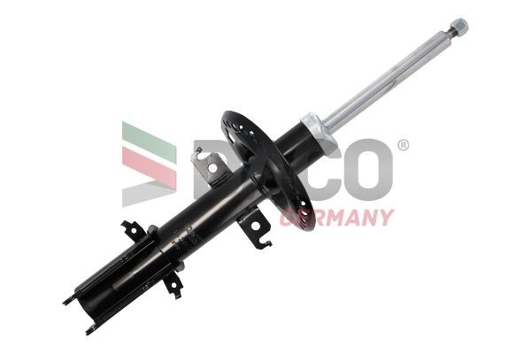 DACO Germany 453010 Shock absorber Front Axle, Gas Pressure, Twin-Tube, Suspension Strut, Damper with Rebound Spring, Top pin