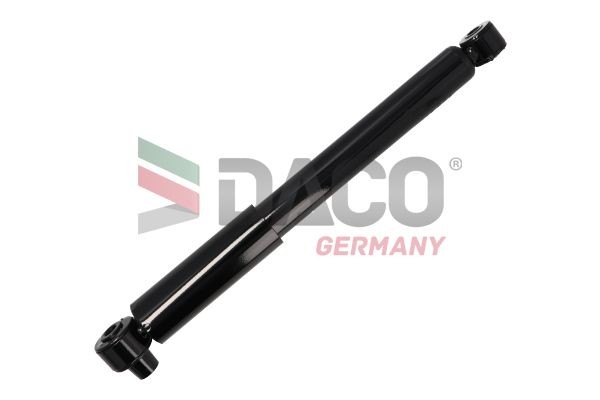 Suspension shocks DACO Germany Rear Axle, Gas Pressure, Monotube, Suspension Strut, Top eye, Bottom eye - 563981
