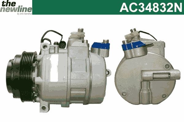 The NewLine AC34832N Air conditioning compressor 7SBU16C
