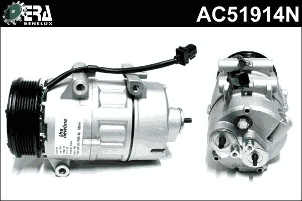 The NewLine AC51914N Air conditioning compressor 6G91 19D629 GC
