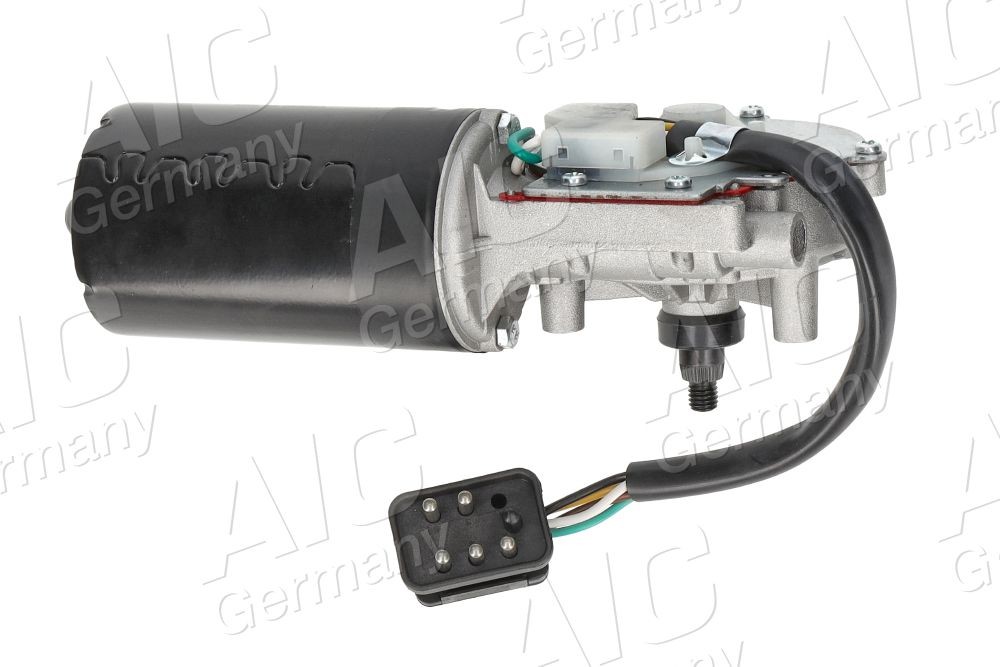 AIC 12V, Front, for left-hand drive vehicles Number of pins: 5-pin connector Windscreen wiper motor 50869 buy