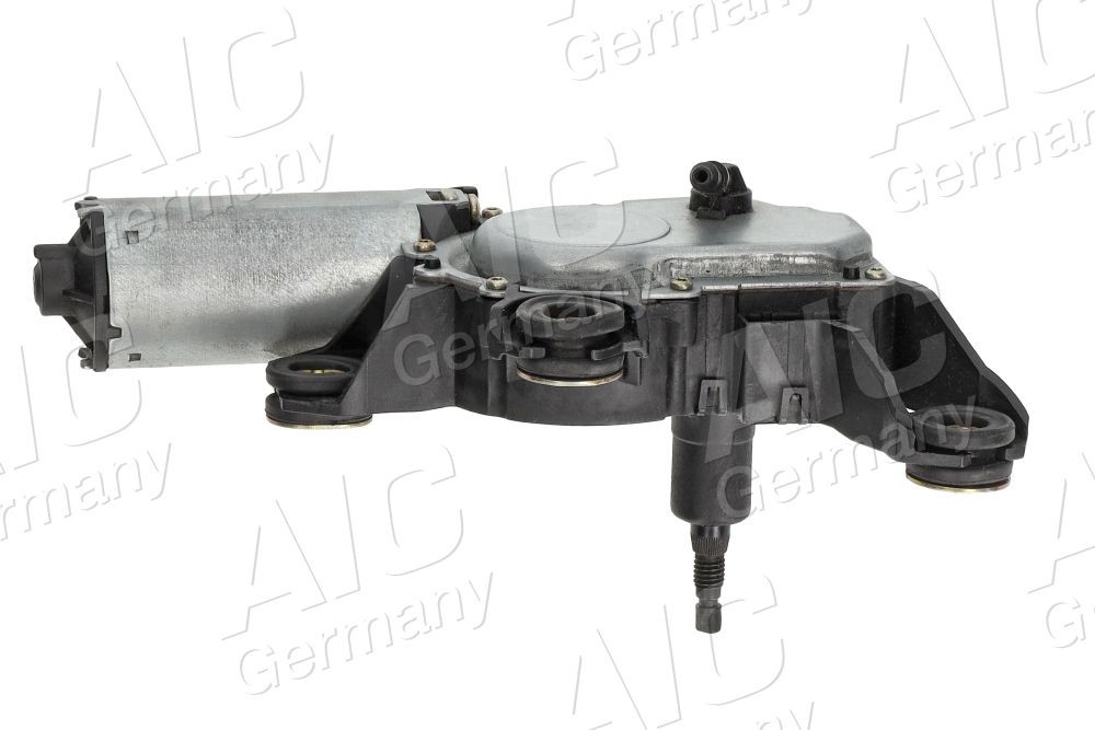 AIC 51658 Wiper motor 12V, Rear, for left-hand/right-hand drive vehicles, with integrated washer fluid jet