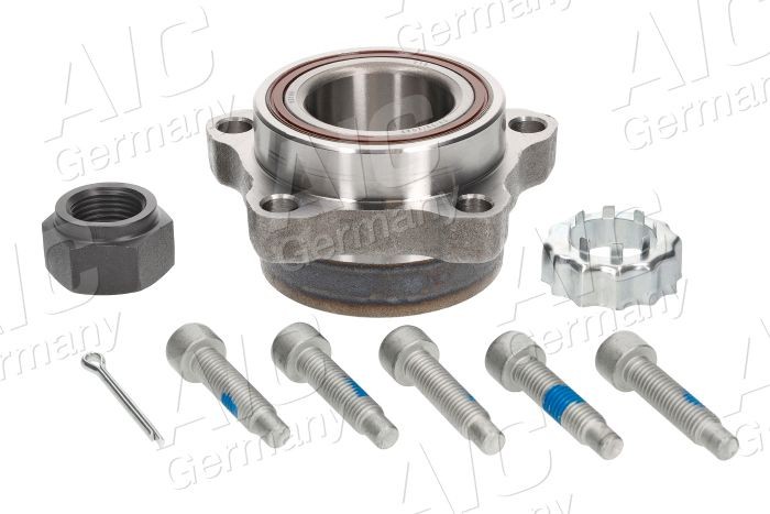 AIC Front axle both sides, with integrated wheel bearing, with fastening material, with wheel hub, 110 mm Inner Diameter: 45mm Wheel hub bearing 53188 buy