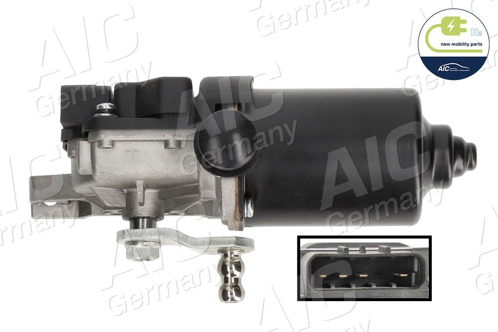 AIC 12V, Front, for left-hand drive vehicles Windscreen wiper motor 54505 buy