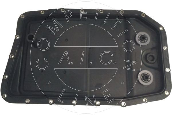 AIC 54796 Automatic transmission oil pan with gaskets/seals, with oil drain plug, with filter