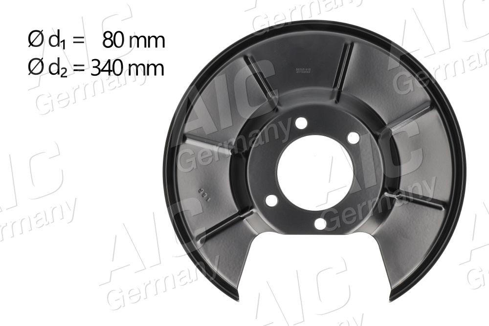 AIC 56325 Ford KUGA 2016 Splash panel brake disc