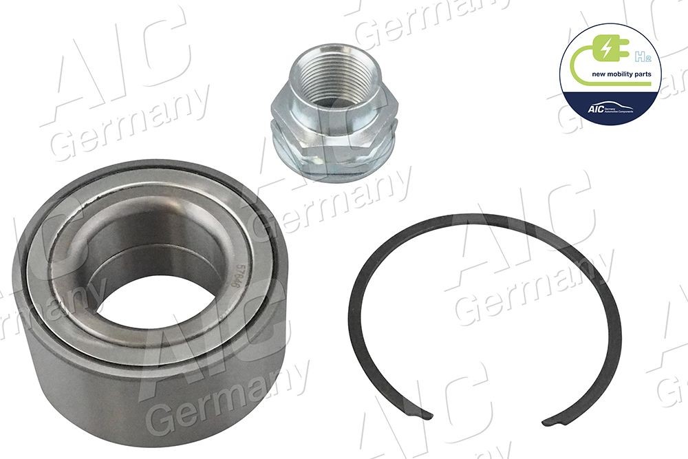 AIC Front Axle Left, Front Axle Right, with nut, with retaining ring, with integrated magnetic sensor ring, 66 mm Inner Diameter: 35mm Wheel hub bearing 57646 buy