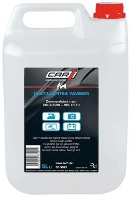 CAR1 CO3521 Distilled water 5l, Canister