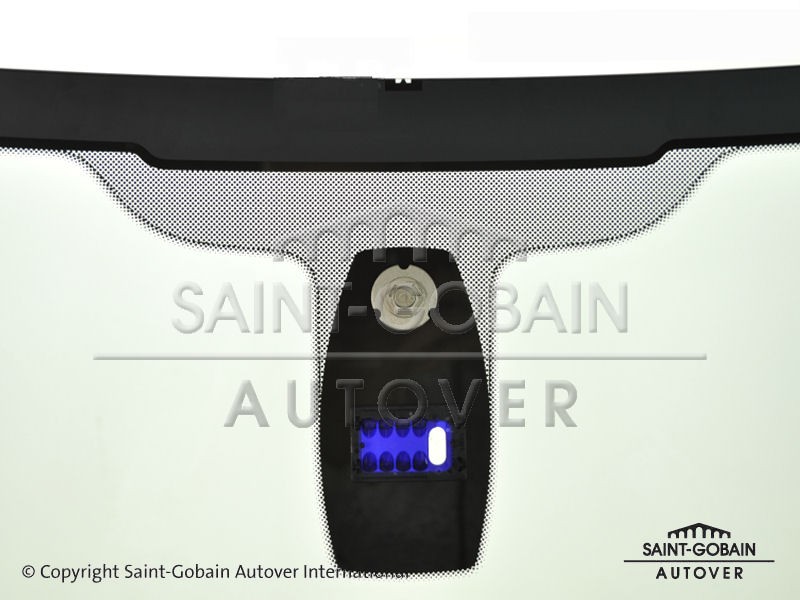 749869 SAINT-GOBAIN Laminated safety glass (LSG), with light sensor, with rain sensor, with sight window for vehicle identification number (VIN), Solar control glass, green Windshield 1002900201 buy