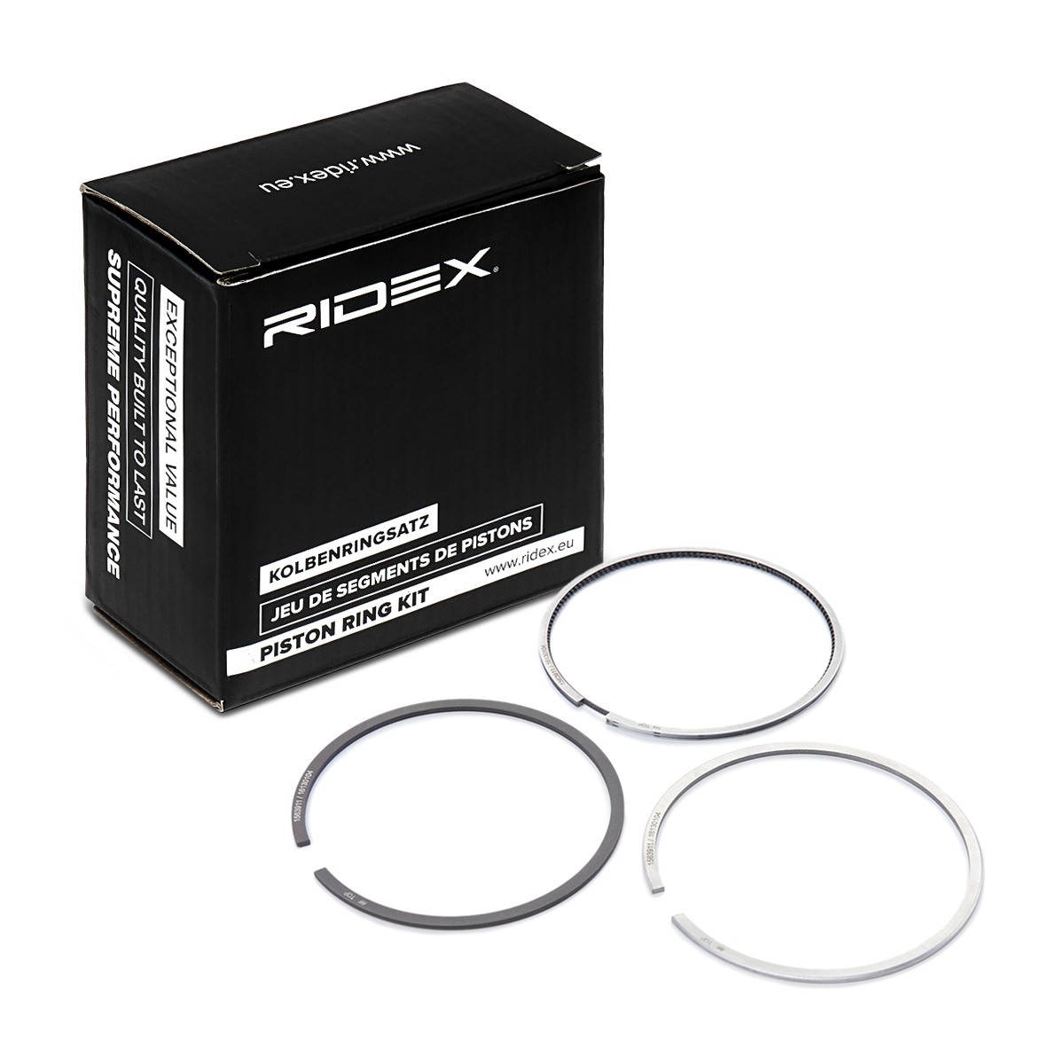 RIDEX 444P0091 OPEL CORSA 2014 Compression rings