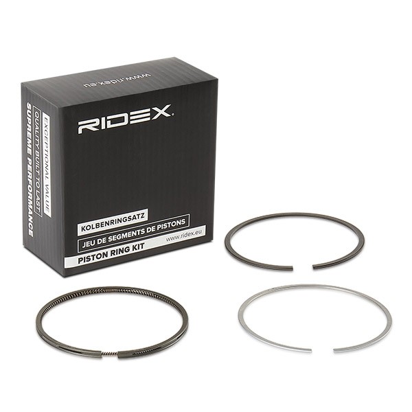 444P0094 RIDEX Piston ring kit MAZDA Cyl.Bore: 74,00mm