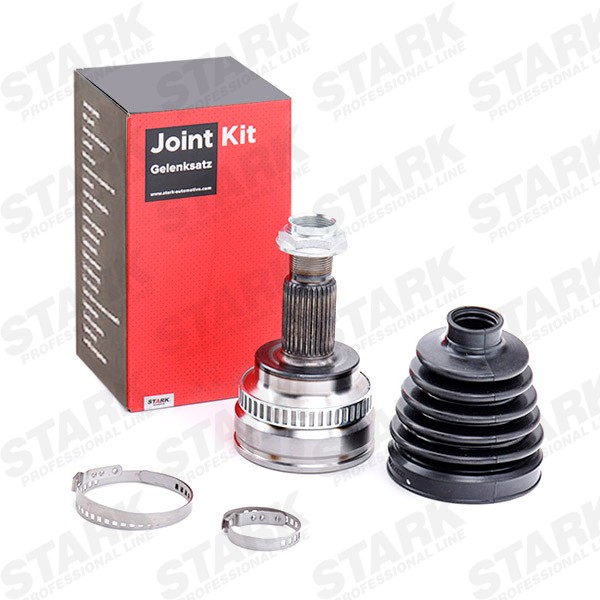 STARK SKJK-0200608 Joint kit, drive shaft Front Axle, Wheel Side, with ABS sensor ring