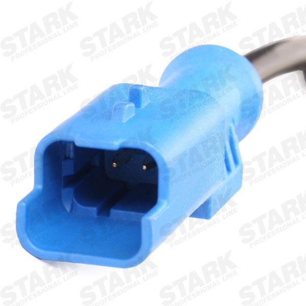 STARK SKWSS-0350875 ABS sensor Rear Axle, with cable, for vehicles with ABS, 735mm, blue