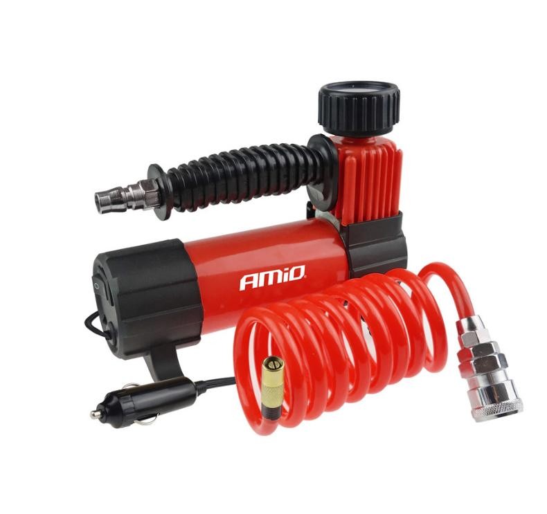 Tyre air compressors cigarette lighter powered AMiO ACOMP-05 02179