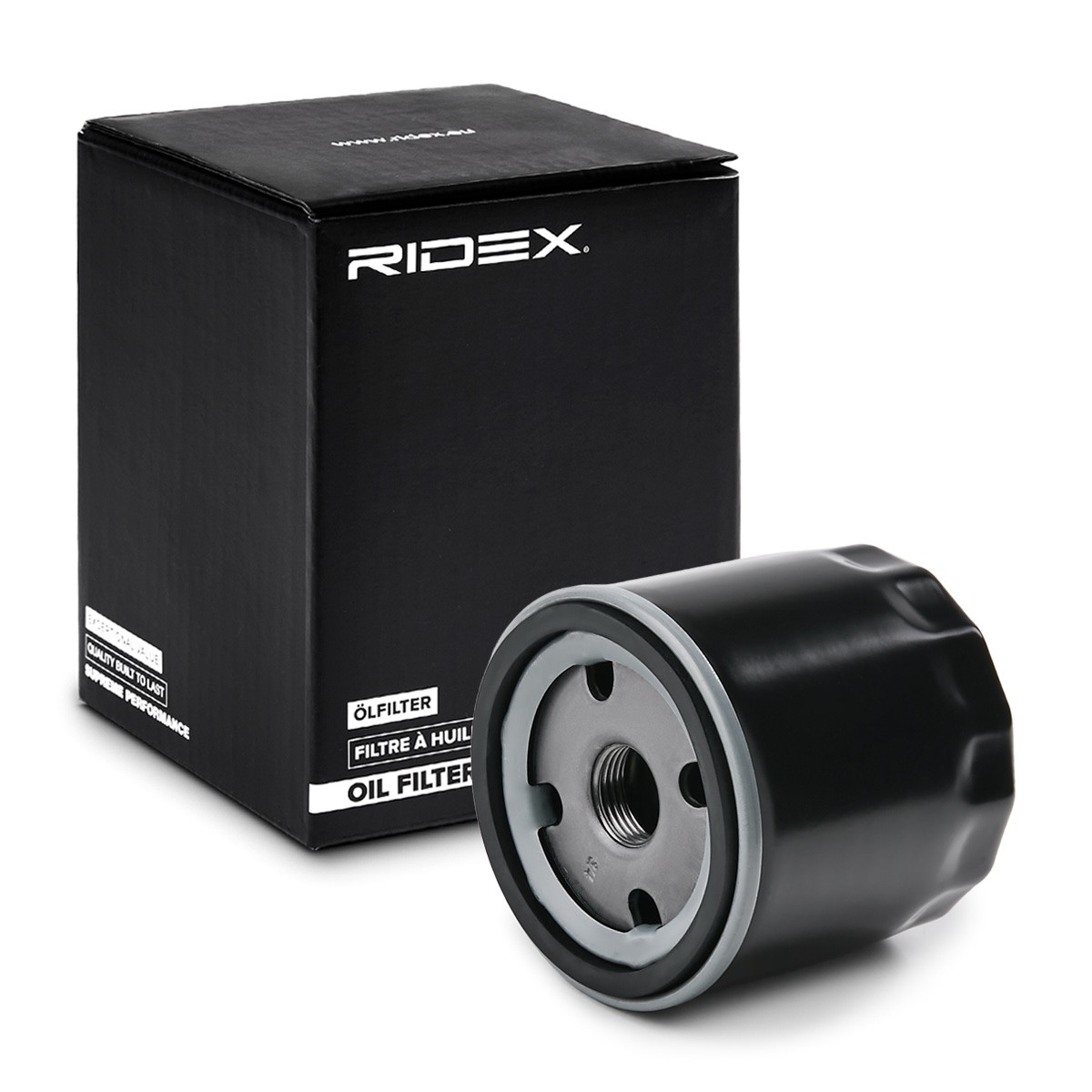 RIDEX 7O0290 Oil filter UNF 3/4\'\'-16, with one anti-return valve, Spin-on Filter