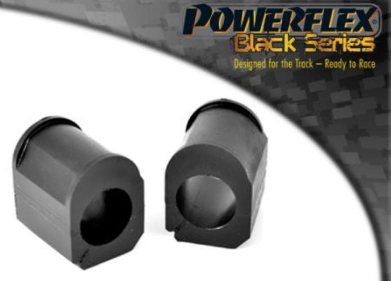 Sway bar bushes Powerflex Black Series Front axle both sides, PU (Polyurethane), Rubber-Metal Mount x 25 mm - PFF60-202-25BLK