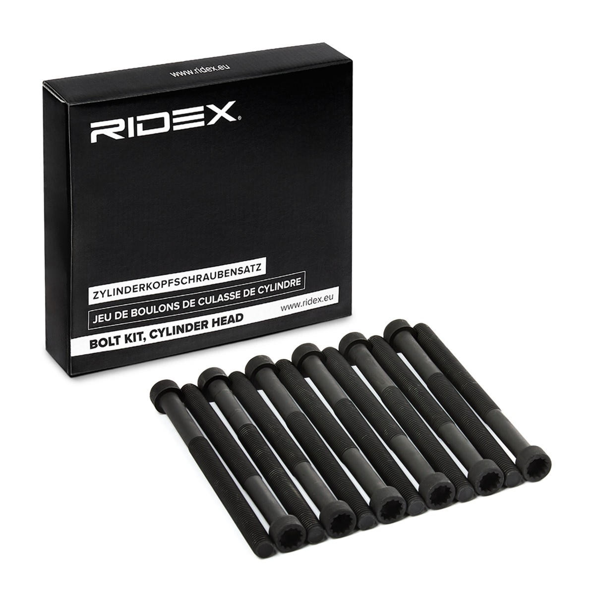 Great value for money - RIDEX Bolt Kit, cylinder head 1217B0125