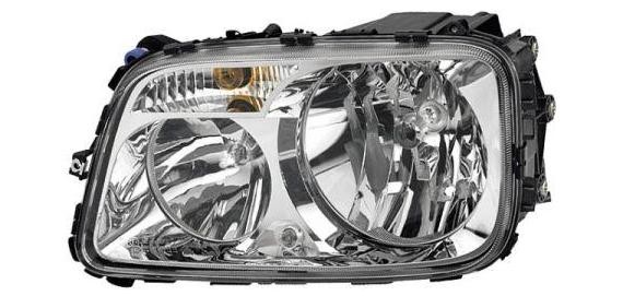 LKQ Right, H7/H1, White, without socket, without bulb Frame Colour: Chrome Front lights KH9720 0104 buy