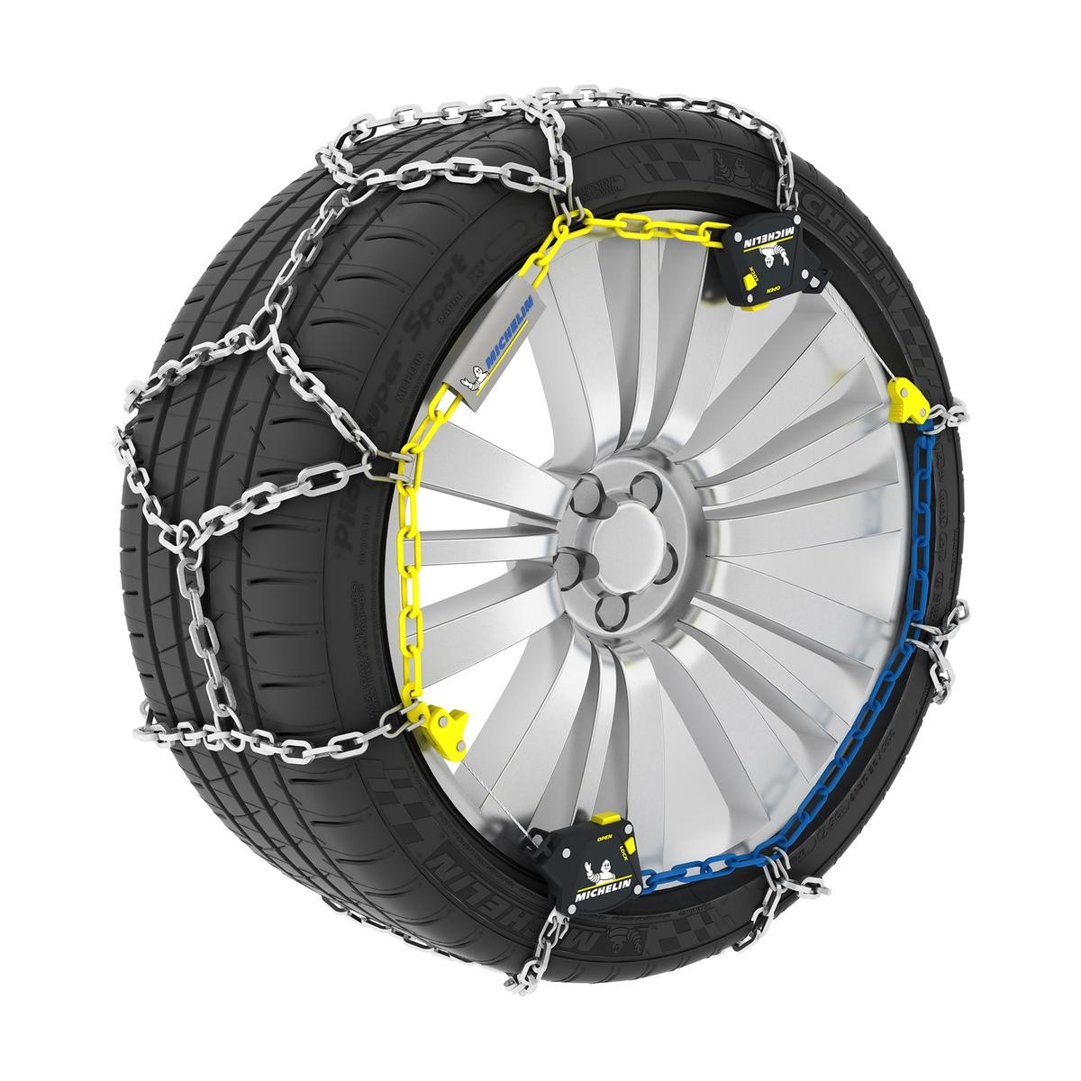 Michelin Easy Grip Evolution Tire Snow Chains EVO 18, 1 Pair - NEW