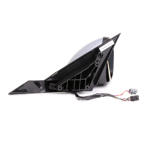 50O0890 Side view mirror 50O0890 RIDEX Right, primed, Complete Mirror, Convex, for electric mirror adjustment, Electronically foldable, Heatable, with thermo sensor, Blue-tinted