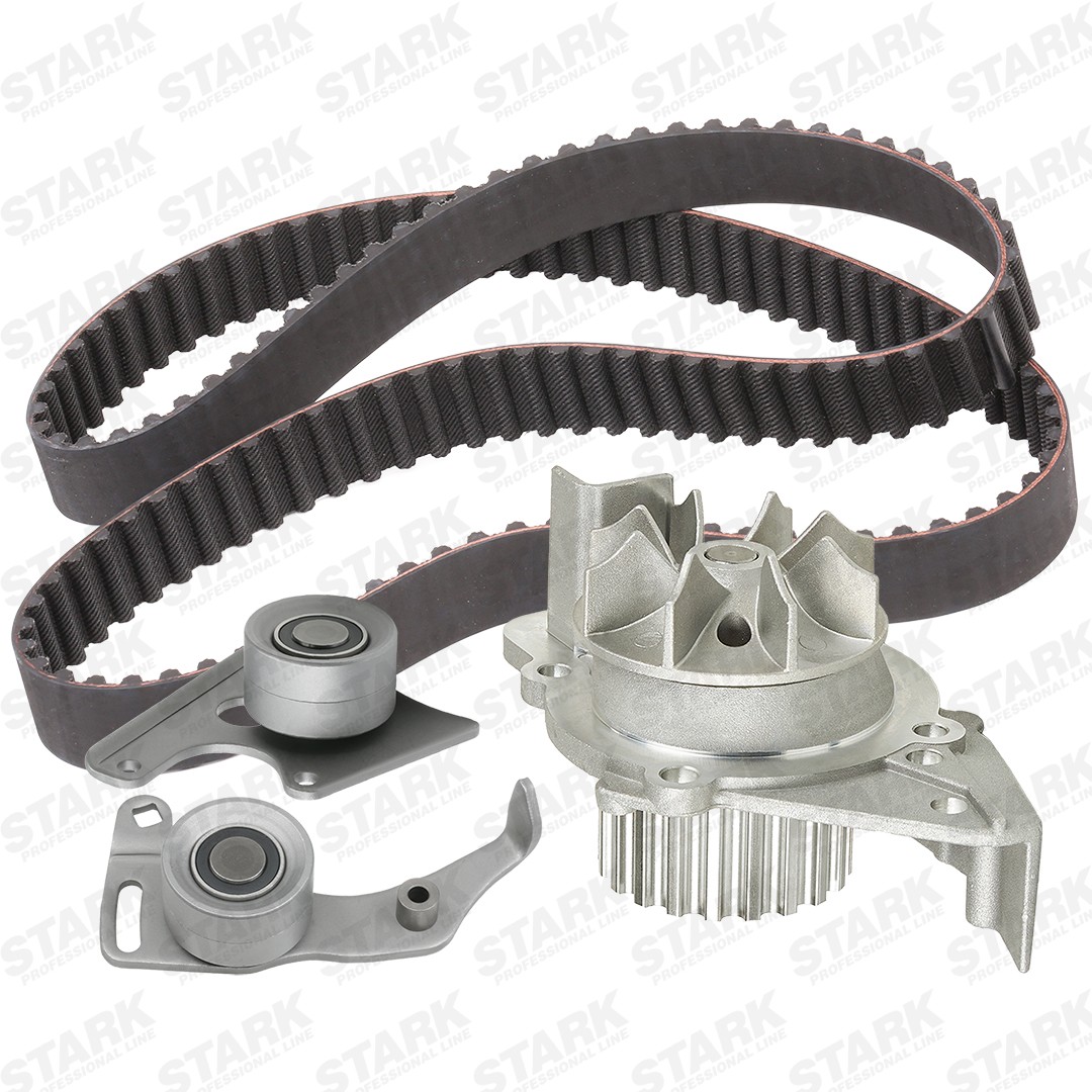 STARK SKWPT-0750353 Water pump and timing belt kit with water pump, Number of Teeth: 136, Width: 25,0 mm