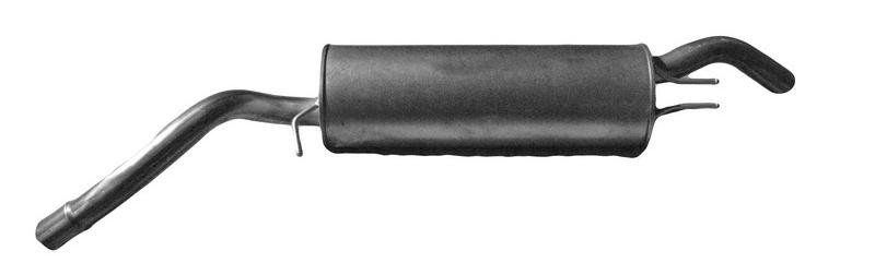 Original 14.104 IZAWIT Exhaust silencer FIAT