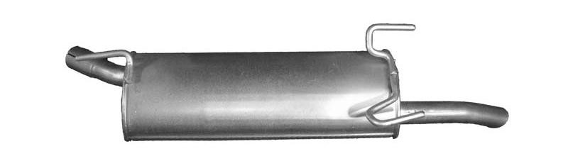 Great value for money - IZAWIT Rear silencer 21.005