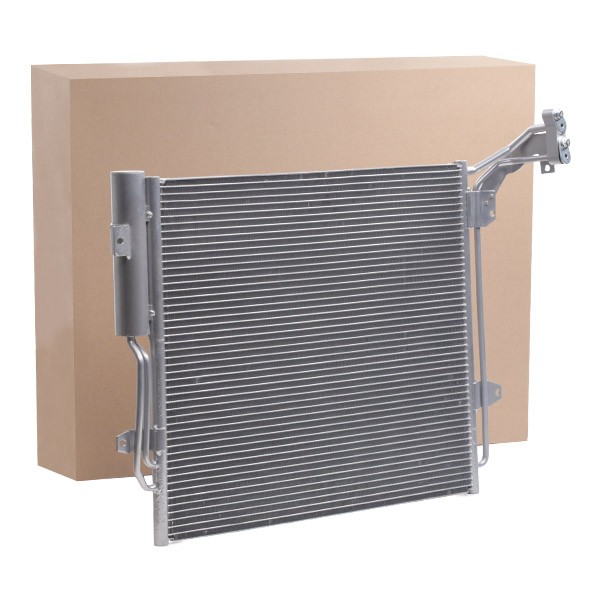 RIDEX 448C0355 Air conditioning condenser with dryer, 560x485x16, Aluminium