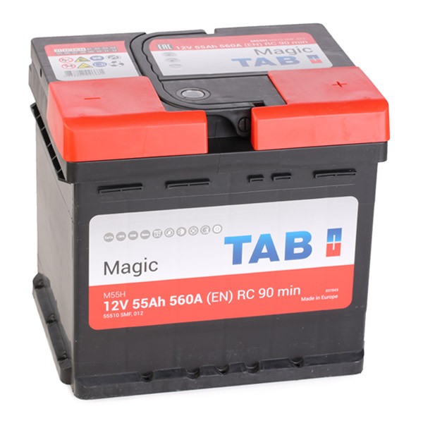 Original TAB Starterbatterie 189058 für SMART FORFOUR