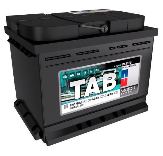 Original 207860 TAB Starterbatterie SKODA