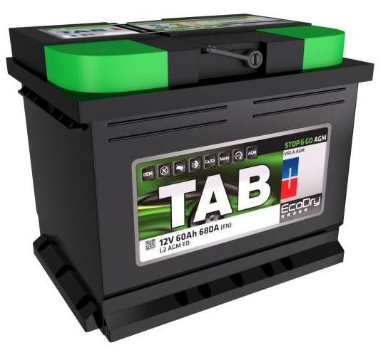 Original 213060 TAB Stop start battery DACIA