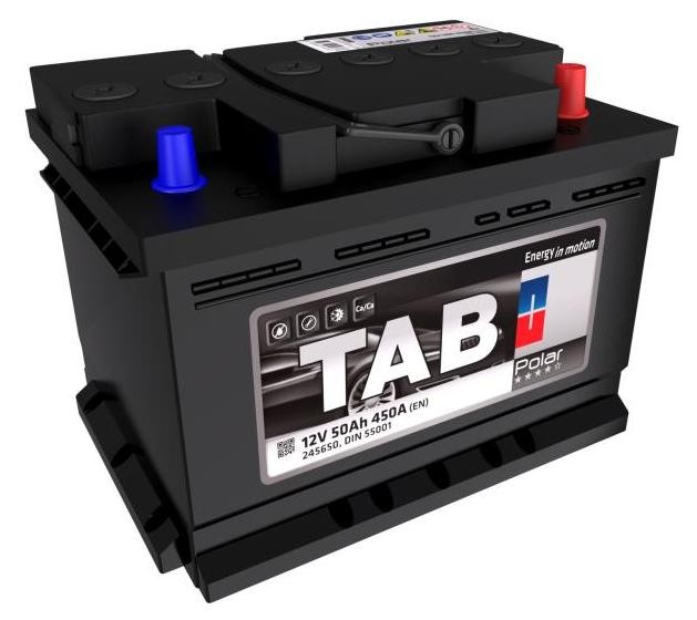 Start stop battery TAB Polar 12V 50Ah 450A B13 Lead-acid battery - 246250