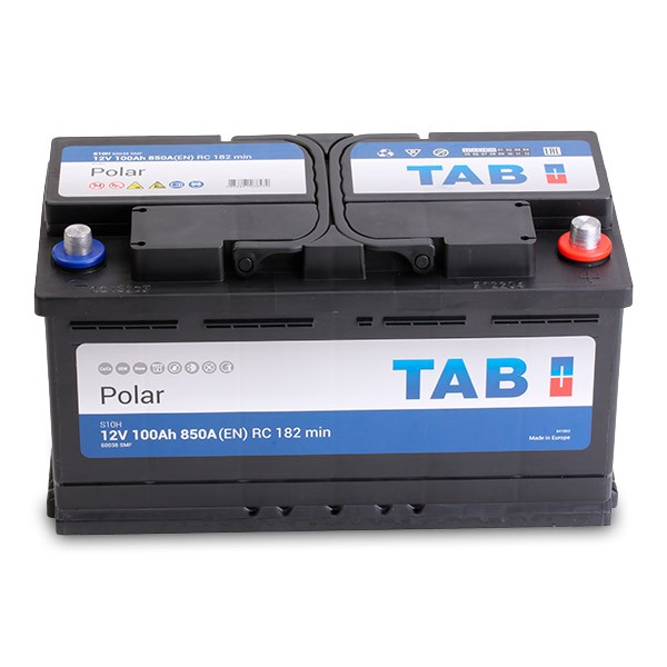 TAB 246600 Polar Batterie 12V 100Ah 850A B13 Bleiakkumulator
