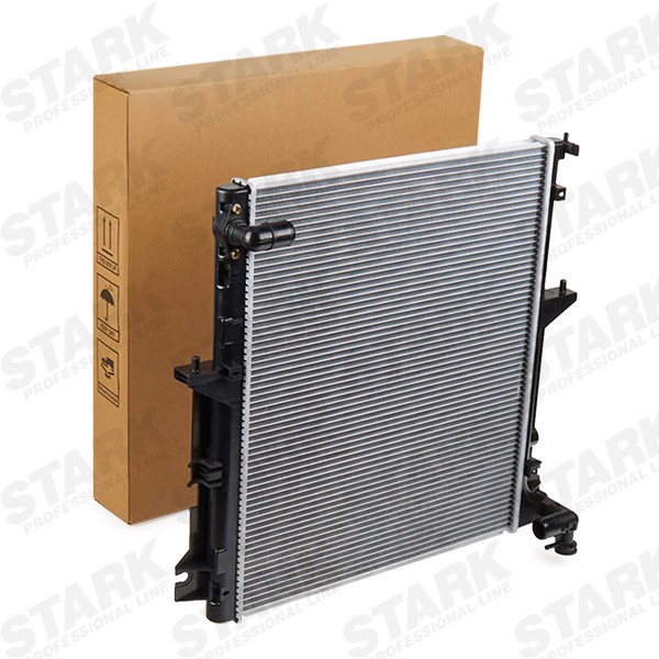 STARK SKRD-0121296 Engine radiator Aluminium, 525 x 635 x 16 mm, Brazed cooling fins