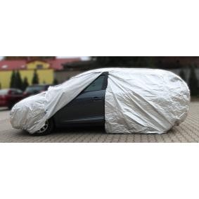 AMiO 01113 Car protection cover full-size, L 185x480 cm, grey