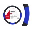 01359 Coberturas de volante azul, preto, Ø: 37-39cm, PP (polipropileno) de AMiO a preços baixos - compre agora!