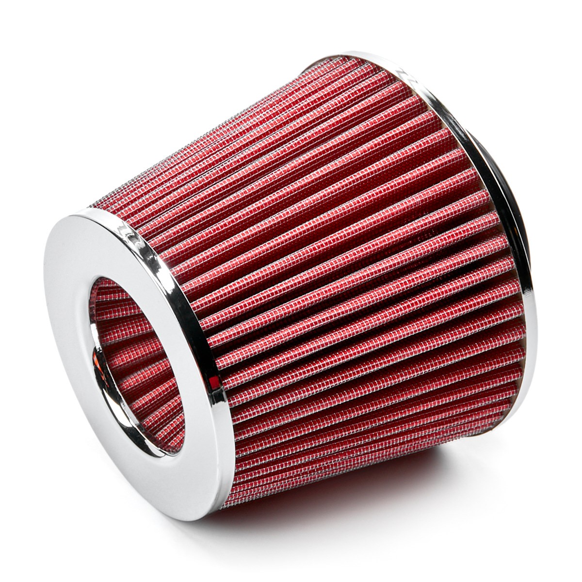 AMiO AF-Chrome Sports Air Filter 55, 60, 65, 70, 76mm 01282 HONDA Moped Maxi scooters