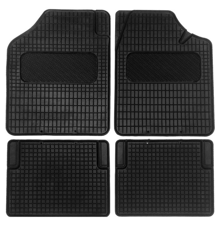 Fußmatten Gummimatten für Seat Ibiza Matte Automatten Passform Schwarz