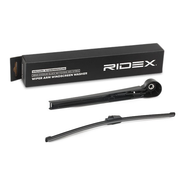 Wiper arm RIDEX Rear, with cap, with integrated wiper blade - 301W0175