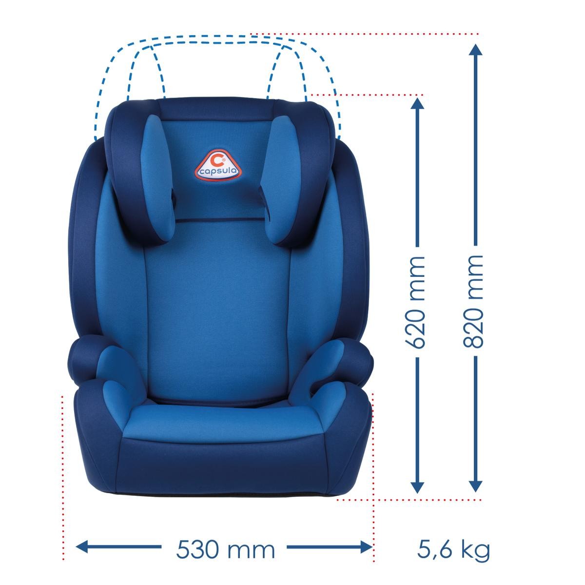 772140 Children's seat capsula 772140 review and test