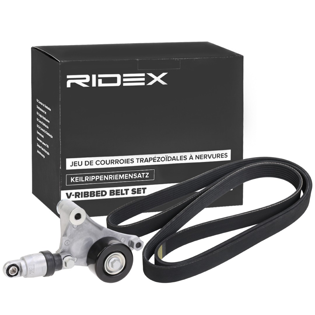 RIDEX 542R0595 V-Ribbed Belt Set