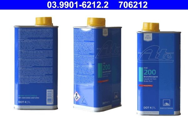 Volkswagen TRANSPORTER Brake oil 16165018 ATE 03.9901-6212.2 online buy