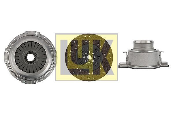 LuK with clutch release bearing, 350mm Ø: 350mm Clutch replacement kit 635 3562 00 buy