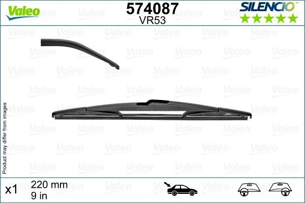 574087 VALEO VR53 Spazzola tergicristallo posteriore posteriore per DACIA  Jogger I MPV ▷ AUTODOC prezzo e recensioni