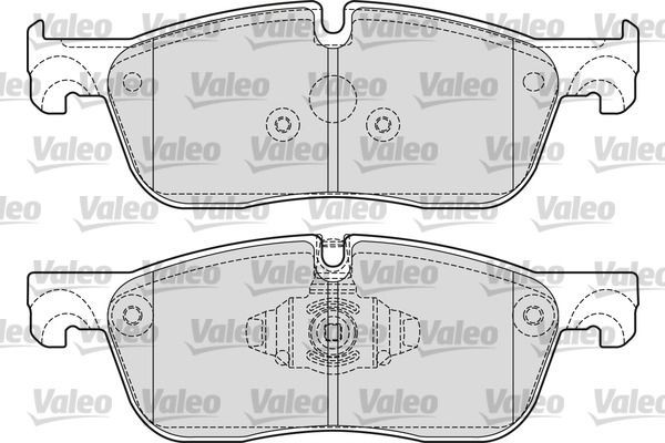 VALEO 601676 Brake pad set T4N 9760