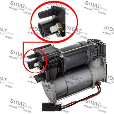 Original 440004B SIDAT Air suspension compressor experience and price