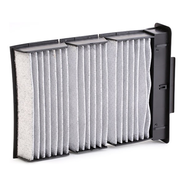 BOSCH 0986628552 Air conditioner filter Activated Carbon Filter, with anti-allergic effect, with antibacterial action, Particulate filter (PM 2.5), 224 mm x 162 mm x 42 mm